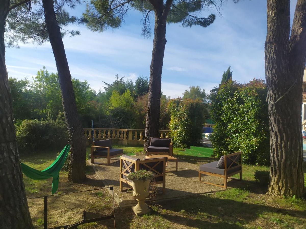 Villa Les Palmiers - Aux Portes D'Ales Saint Julien Les Rosiers Eksteriør billede